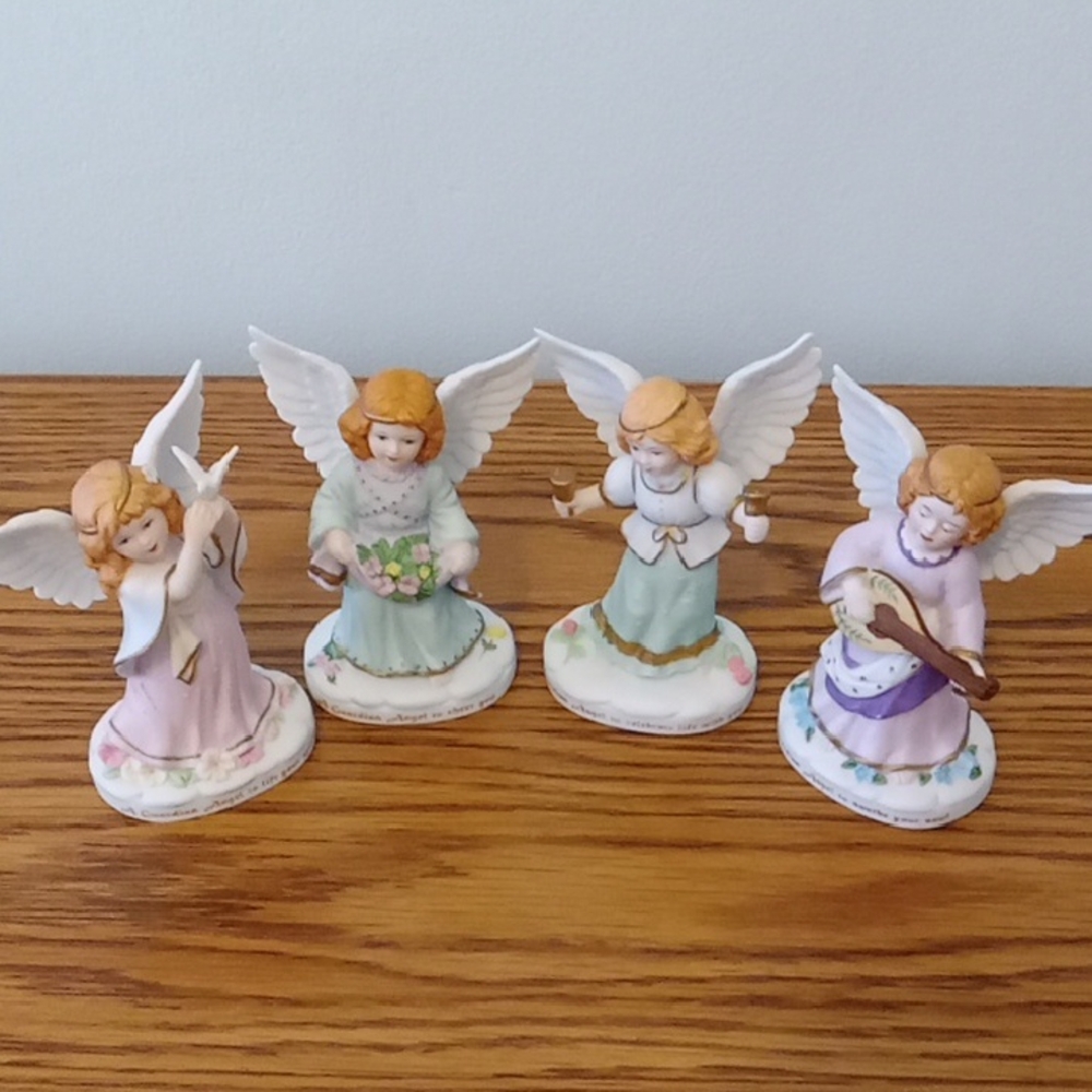Bronson Collectibles, Heavenly Guardians from the Premier Collection Set Of 4